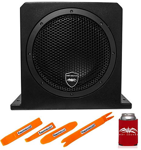 wet sounds Stealth AS-10 500 watts Active Subwoofer Enclosure with Creative Audio Panel Tool Kit
