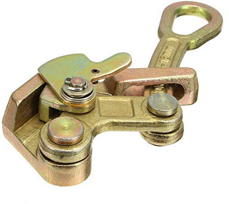 Wogoboo Cable Grip Wire Gripper Steel Cable Puller Tool for Wire Rope,Pulling 2204 Lbs(1 Ton)