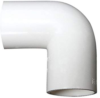 BOZONLI Aislamiento Eléctrico Cable Tubo Manguitos Tubo de PVC, Codo de 90 grados, Conector de Accesorios de Tubería Electricistas, Ø 16 mm