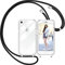 Nupcknn Coque avec Cordon pour iPhone 7/iPhone 8/iPhone SE 2020, Transparent Coque Collier Réglable Téléphone Étui Portable Lanyard Case Protection Complète Cover de iPhone 7/8/SE 2020(4.7)