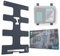 HEYBRO® Akku und Ladegerät Wandhalterung für Makita - Extra platzsparende Halterung bis zu 6 Akkus (14,4V & 18V) und einem Ladegerät (DC18RC+RD) - Inkl. Befestigungsmaterial - Hingucker (6 Akkus)