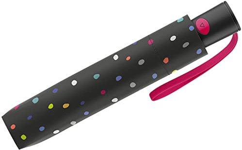 Benetton Taschenschirm Mini Automatik Dots - Black