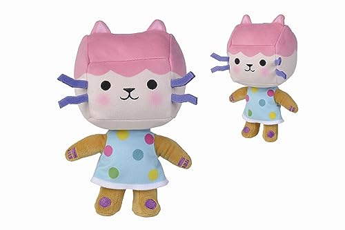 Universal - Gabby et la Maison Magique, Baby Box Chat, 25cm, câlins, Peluche, à partir de 0 Mois