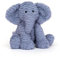 Jellycat Fuddlewuddle Elephant Medium - L: 8 cm x l: 13 cm x h: 23 cm