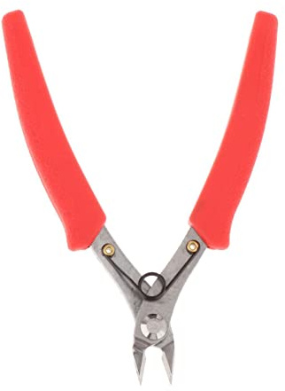 LOVIVER Diagonal Cutting Pliers Stringing Machine Equipment Badminton Tennis Racket Wire Cutter for Squash Racquet Repairing, Electronic Industry Repair