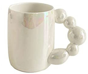 Tazas para espresso Taza Copa de café personalizada Taza de café de la taza de cerámica con la taza de agua de la oficina de la asa de la bola 350ml de la bebida del regalo de cumpleaños de la boda Ta