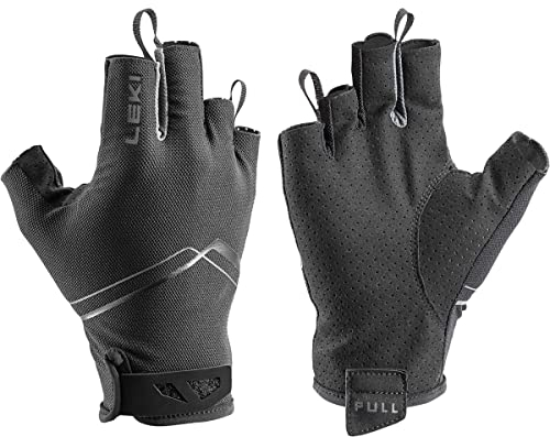 LEKI Multi Breeze Short Handschuhe, Black, EU 9