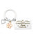 QONCV Cadeau Fete des Grand Mere, Cadeau Mamie Porte Clef Fete des Meres Noel Fete des Mamie Cadeaux, Merci Grand-mere Anniversaire Idées Cadeaux Femme