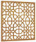 vidaXL Garten Wanddeko, Gartendeko mit Maurisches Design, Wandbild Wandschmuck Wetterfest, Wandkunst Dekoration Wanddekoration, Cortenstahl