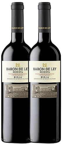 Barón de Ley Tempranillo Rioja Reserve Magnum-Flasche 1,5 L (Schachtel mit 2 Magnum-Flasche von 1,5 L)