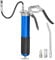 Trintion Fettpresse 8000 PSI Einhand-Fettpresse mit Druckfunktion Ergonomische Pistolenfettpresse Selbstansaugender Butter-Hand-Prise-Buttergreifer für 400ML Standard Fettkartusche Schüttfett (Blau)