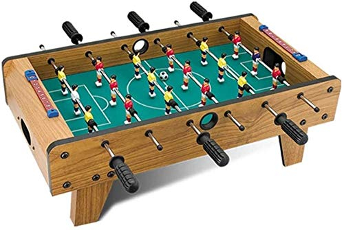 NOALED Multi-Spieltisch, Kombi-Spieltisch mit Fußball, Billard, Slide-Hockey, Tischfußball aus Holz, perfekt für Spielzimmer, Spielhallen, Bars, Partys (J)