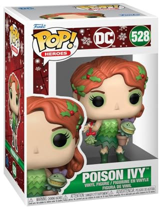 Funko Pop! Heroes: Holiday '24 – Poison Ivy - DC Comics - Figura de Vinilo Coleccionable - Idea de Regalo- Mercancia Oficial - Juguetes para Niños y Adultos - Comic Books Fans