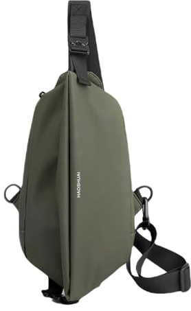 Gyios Damen-Umhängetaschen Brustbeutel Casual Recond Bag Multifunktionaler Wasserdichtes Crossbody-Bag-Green