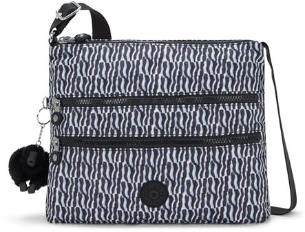 Kipling ALVAR Medium crossbody, Holiday Waves (Blue)