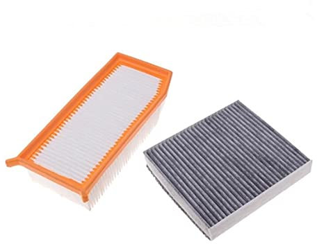 Wivplex Filtro dell'aria Filtro abitacolo, for Renault, Captur CLIO IV 2013, for NISSAN, for Qashqai, for Dacia, DOKKER DUSTER LODGY LOGAN SANDERO II 1.2T Filtro dell'aria condizionata