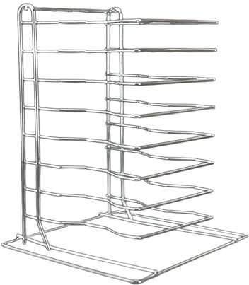 KESOTO Griglia di Raffreddamento per Pizza Supporto per Pizza Vassoio da Tavolo Griglia di Raffreddamento per ristoranti pizzerie, 8 Strati