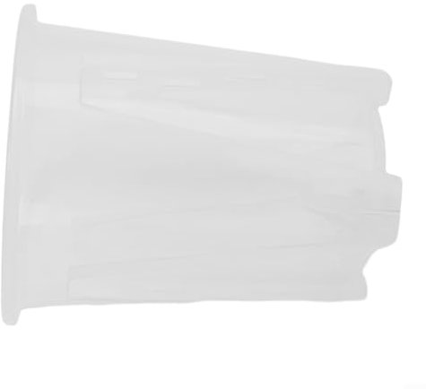 Vasi trasparenti per piante grasse dal design efficiente con caratteristiche di circolazione dell'aria per una migliore crescita (16 cm)