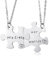 Engraved His Crazy Her Weirdo Jigsaw Puzzle Pendant Necklace synthesis Couple Jewelry Gifts