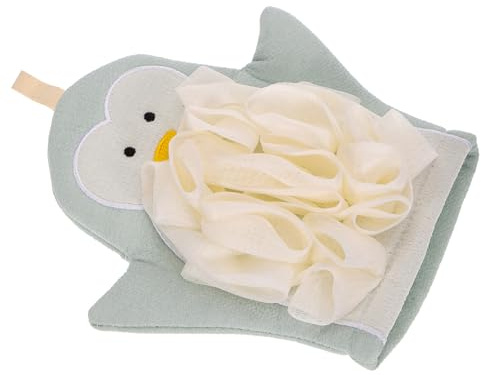 WRITWAA Badetuchbadblumen Körperwäscher Dusche handschuhe Badeschäumende Fäustlinge Schrubbhandschuh Badehandschuhe Duschhandschuh Peeling-Fäustlinge Handtuch