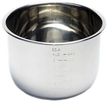 NihaoWXM Cuiseur De Riz Cuve INOX Autocuiseur à Riz 8 L en Acier Inoxydable avec Double Fond Universel