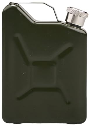 Lpoppcx Frasco Para Hombre, Frasco de Whisky, Recipiente Hermético De 15cl Para Vino Para Gimnasio Camping Senderismo Aventuras Viajes Hombre Mujer