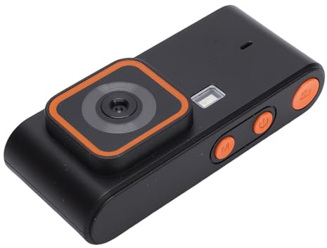 Akozon Vintage-Digitalkamera, Retro-Kamera mit 1080P-Video, 12 MP Fotos, 1,47-Zoll-Bildschirm, 600-mAh-Akku, Bunte Filter für Reisefotografie