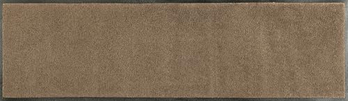 Wash+Dry Fußmatte Espresso Brown 35x120cm, innen und außen, waschbar