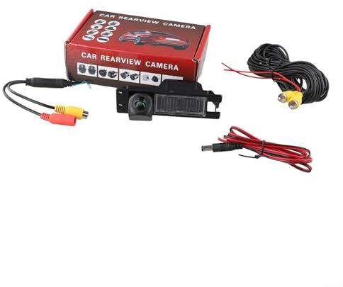 EXTRWORY Auto Rückfahrkamera AHD/CVBS High Definition Wasserdicht IP68 Für Opel Astra H J Corsa Für Meriva Zafira Insignia Und Für Fiat 500L Grande Punto Zur Einparkhilfe