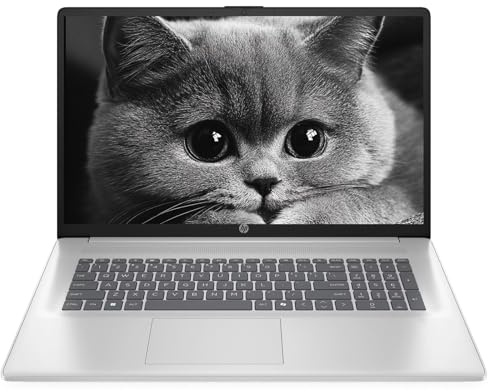 HP 17.3 Business Laptop, AMD Ryzen 5 7430U, FHD IPS Anti-Glare Display, 32GB RAM, 1TB SSD, AMD Radeon Graphics, Wi-Fi6, Copilot AI, Windows 11 Pro, Accessories for Business, Students, Home Office