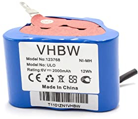 vhbw Batterie Compatible avec Sachs Moteurs de Divers motocycles avec régulateur de Charge (2Ah, 6V, NiMH)