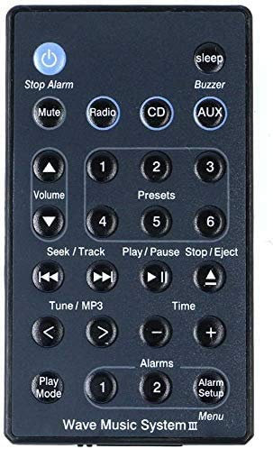 Télécommande pour système radio Bose Wave AWRC-C2 AWRC-C3 Y3Y7