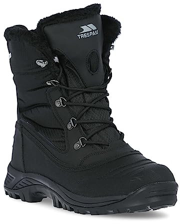 Trespass Herren UTTP4373_14 Negev II Botas de Nieve Impermeables für Hombre, Negro, Talla 47 EU