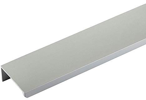 SOTECH tirador de mueble Manta Jane 780 mm cromo mate BA 4 x 185 mm Tirador de mueble para montaje en el interior del frente incl. tornillos de fijación