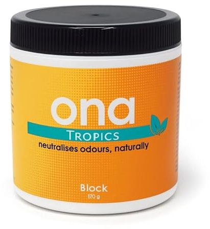 Weedness ONA Block Tropics 170g - Geruchsneutralisation Abluft Grow Indoor Tiere Küche