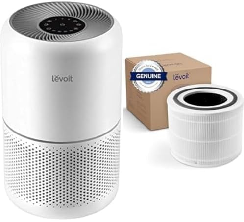 LEVOIT Luftreiniger H13 HEPA Luftfilter für Allergiker & Core 300 und Core 300S Originaler Ersatzfilter, H13 HEPA Filter, hocheffizienter Aktivkohlefilter und Vorfilter, Weiß