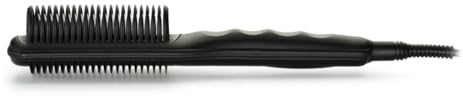 Max Pro Silk Brush - Haarglätter - Verstellbare Hitzestufen - Erhitzt Bis Zu 230°C - Schwarz