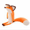 LAARNT 40cm Der Kleine Prinz Kleiner Brauner Fuchs Plüschtier,Realistische Fuchs Plüschpuppe,Weich und Bequem Kuscheltier,Geschenke