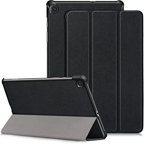 DINGGUAGUA Funda para Samsung Galaxy Tab S6 Lite 10.4 SM-P610/P615/P613/P619/P620/P625 Tablet Estuche con Función de Soporte y Auto Estela/Sueño,Negro