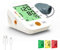 PANACARE 2.0 Oberarm Blutdruckmessgeräte, 4.2 Großes Display | 3-Farbiges Hintergrundbeleuchtung| Deutsche Sprache | 2Users&198Daten| Manschette von 22-42cm, Vollautomatisch Blutdruckmonitor (White)