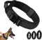 Collier Chien Tactique avec poignée de Commande et Collier à Boucle en métal, reglable, Convient aux Chiens de Toutes Tailles Aussi Bien Que Chiens de Travail spéciaux (L)