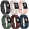Vancle 6 unidades para pulsera Fitbit Charge 2 para mujer y hombre, correa de repuesto suave de silicona para Fitbit Charge 2, S