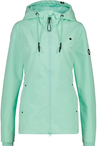 ALIFE AND KICKIN LilouAK A - Jacke Damen Übergangsjacke, Frühlingsjacke Damen mit Kapuze, Leicht Gefütterte Kapuzenjacke Damen Übergangsjacke, Jacke fresh mint L