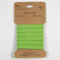 Gummiband | 3m-Karten | 10mm oder 20mm breit (Lime)