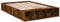 vidaXL Bettgestell, Bett mit Stauraum für Schlafzimmer, Bettrahmen mit Lattenrost, Schlafzimmerbett Doppelbett, Räuchereiche 120x200cm Holzwerkstoff
