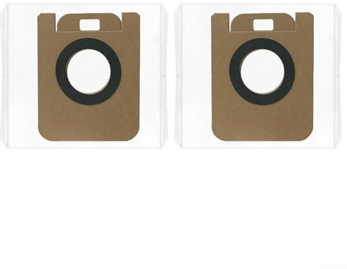 2er-Pack Staubsaugerbeutel Ersatzstaubbeutel für Staubsauger Staubsaugerbeutel für Dreame D9 Plus Staubsauger Ersatzteile