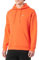 Tommy Jeans Sweat à Capuche Homme Regular Fit Flag Fleece avec Capuche, Orange (Bright Vermillion), L