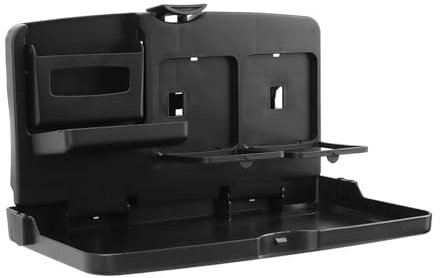 WXOSET Car Folding Food Cup Tray Dining Table Drink Holder Auto Accessories Backseat Cup Holder Car Interior Storage Shelf