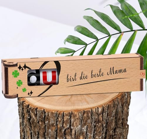 TUZELIYA Süßes Geschenke für Mama - Du bist die beste Mama - Duplo Geschenkbox - Geburtstagsgeschenk für Mama - Beste Mama Geschenke - Ohne Duplo