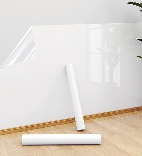 Protector de pared transparente para pared, rollo de plástico adhesivo, lámina adhesiva transparente, 30 cm x 300 cm, película de vinilo impermeable a prueba de aceite para muebles, cubierta de libros